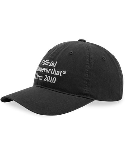 thisisneverthat Times Hat - Black