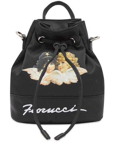 Fiorucci Squiggle Angel Pouch Bag - Black