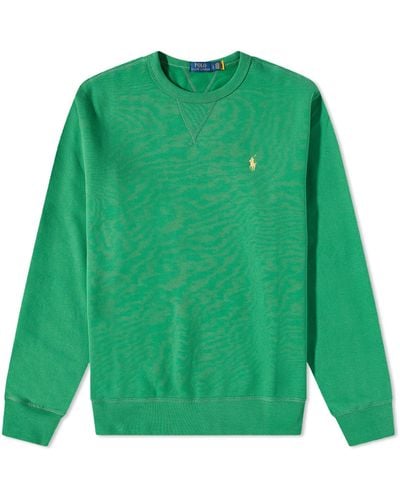 Polo Ralph Lauren Vintage Fleece Crew Sweat - Green