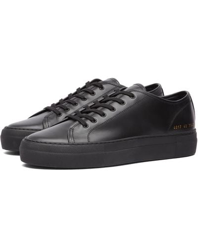 Common Projects By Common Projects Super Tournament Low Sneakers Sneakers - Black