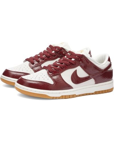 Nike W Dunk Low Lx Trainers - Red