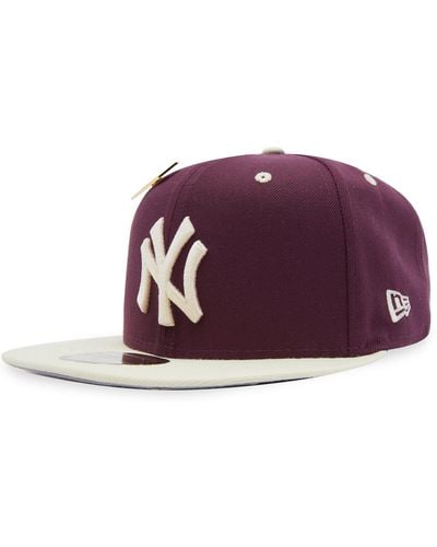 KTZ New York Yankees Trail Mix 59Fifty Cap - Purple