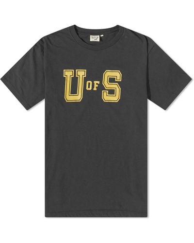 Orslow U Of S T-Shirt - Black