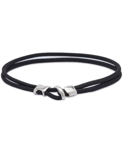 Miansai Orson Loop Rope Bracelet - Black