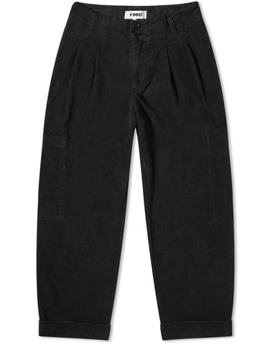 YMC Grease Trousers - Black