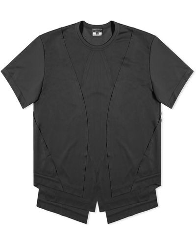 Comme des Garçons Honeycomb Panel T-Shirt - Black