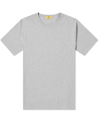 Dime Classic Small Logo T-Shirt - Gray