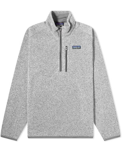 Patagonia Better Sweater 1/4 Zip Jacket - Grey