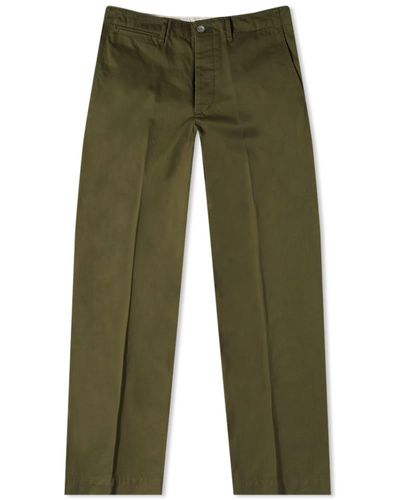 Visvim Chino Trousers - Green