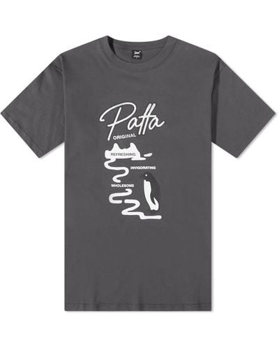 PATTA Penguin T-shirt - Black