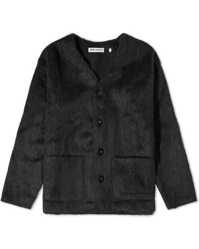 Our Legacy Mohair Cardigan - Black