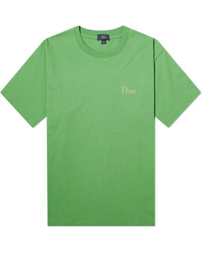 Dime Classic Logo T-Shirt - Green