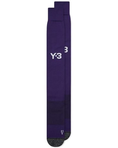 Y-3 X Real Madrid 4Th Jersey Socks - Purple