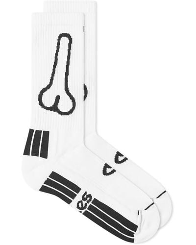 Aries Willy Sock - White