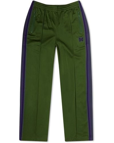 Needles Poly Smooth Track Pant - Green