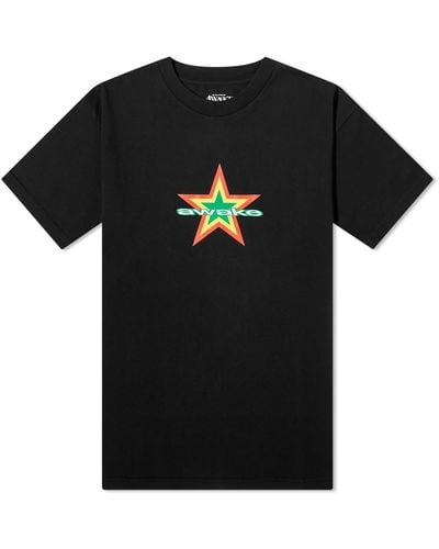 AWAKE NY Star Logo T-Shirt - Black