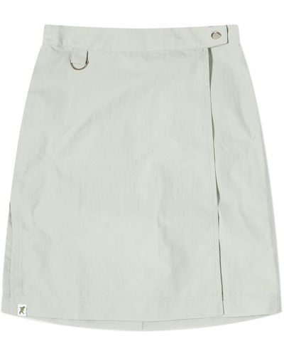 Peachy Den Mimi Midi Skirt - White