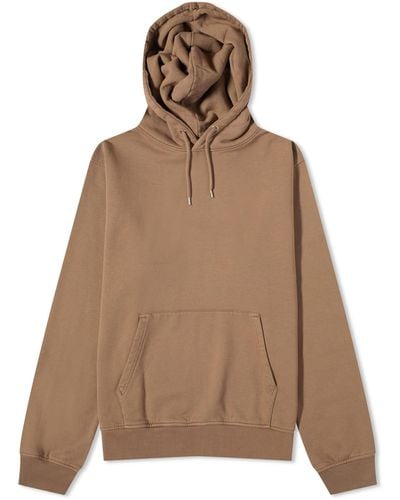 COLORFUL STANDARD Classic Organic Popover Hoodie - Brown