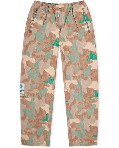 Acne Studios Pila Camouflage Trousers - Multicolour