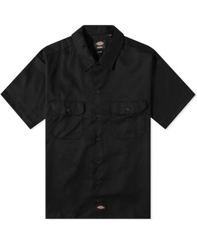 Dickies Short Sleeve Work Shirt - Black