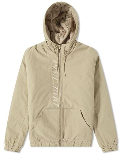 Dime Quilted Hooded Jacket - Natural