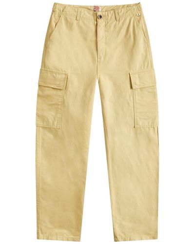 Armor Lux Cargo Trousers - Yellow