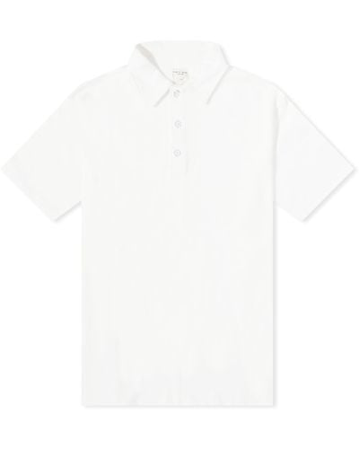 Rag & Bone Classic Flame Polo Shirt - White