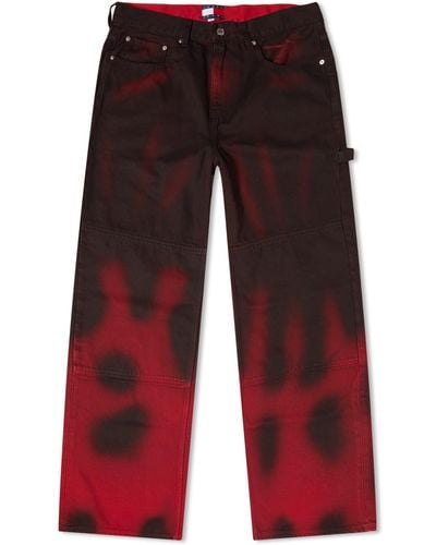 Tommy Hilfiger Wide Jeans - Red