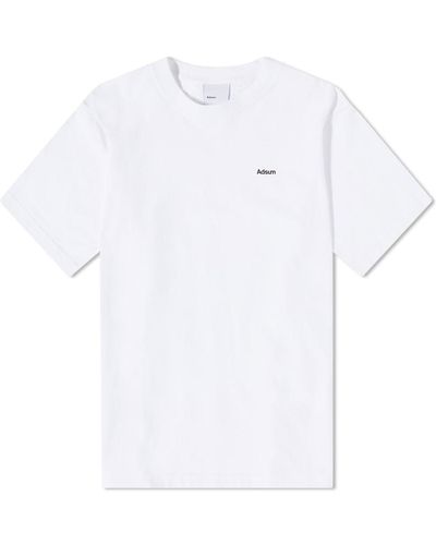 Adsum Classic Logo T-shirt - White