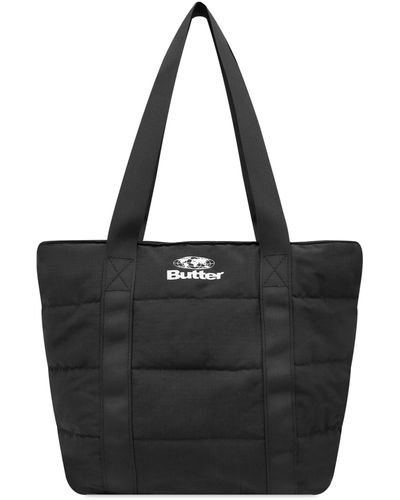 Butter Goods Ripstop Puffer Tote - Black