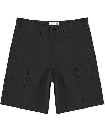 WTAPS 21 Nylon Cargo Shorts - Black