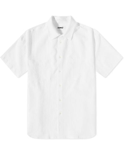 YMC Mitchum Short Sleeve Shirt - White