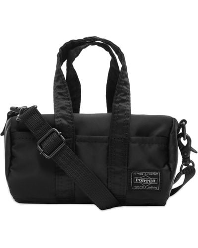 Porter-Yoshida and Co Howl 2-Way Boston Bag Mini - Black