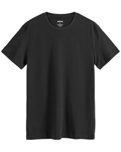 Skims Cotton Classic T-Shirt - Black