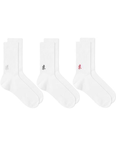 Gramicci Basic Crew Sock - White