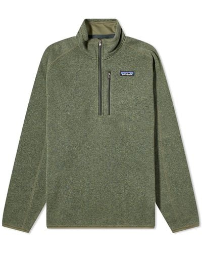 Patagonia Better Sweater 1/4 Zip Industrial - Green