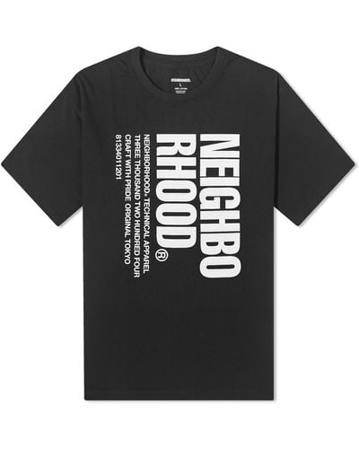 Neighborhood Nh-3 T-Shirt - Black