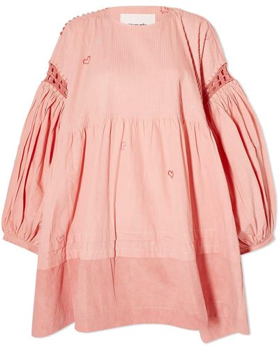 STORY mfg. Mini Mon Dress - Pink