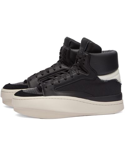 Y-3 Lux Bball High Sneakers - Black