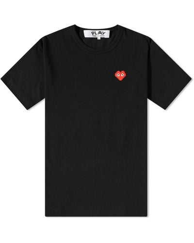 COMME DES GARÇONS PLAY Invader Heart T-Shirt - Black