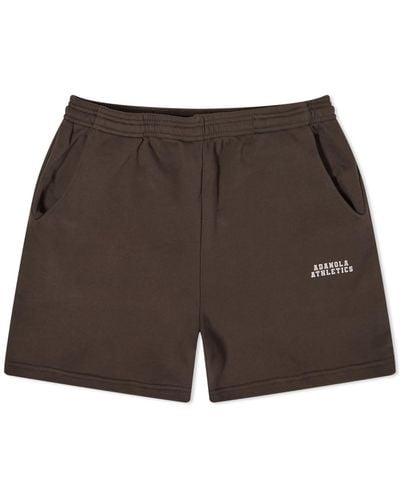 ADANOLA Sweat Shorts - Brown