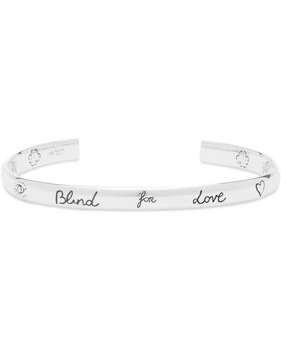 Gucci Blind For Love' Bracelet - Metallic