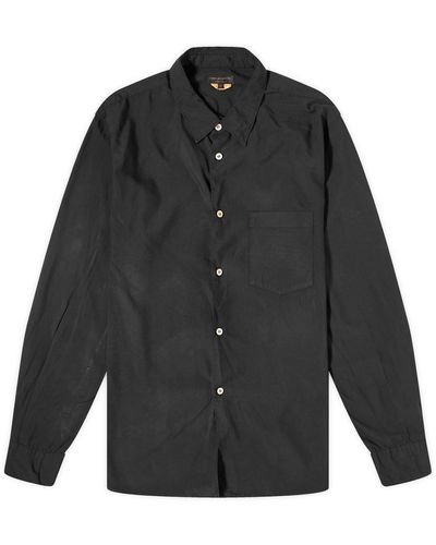 Comme des Garçons Garment Treated Shirt - Black