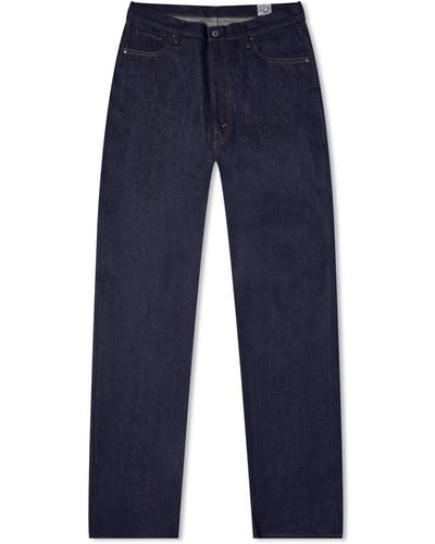 Orslow 101 Dad Fit Denim Jeans - Blue