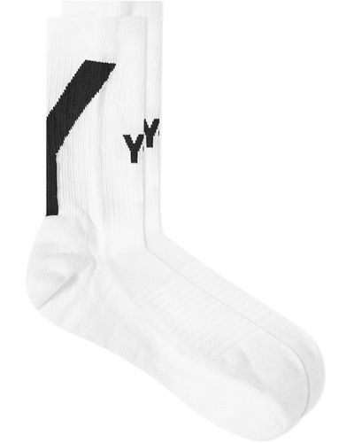 Y-3 Sock Hi - White