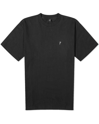 PATTA Basic Script P T-Shirt - Black