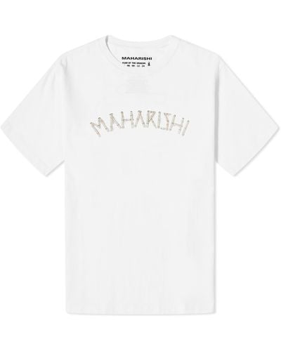 Maharishi Bamboo Organic T-Shirt - White