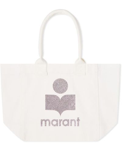 Isabel Marant Small Yenky Tote - White