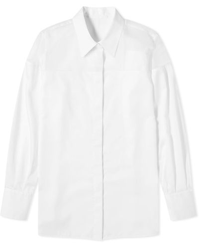 Helmut Lang Sheer Panel Shirt - White