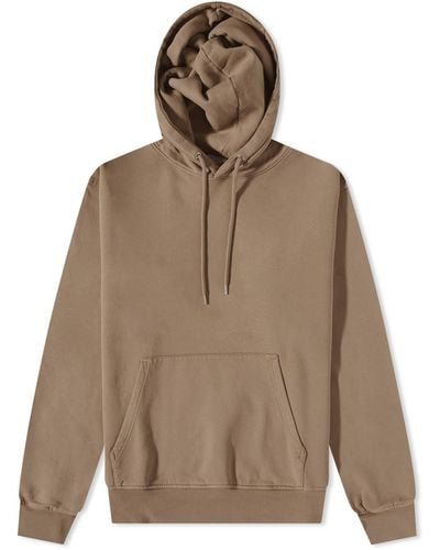 COLORFUL STANDARD Classic Organic Popover Hoody - Brown